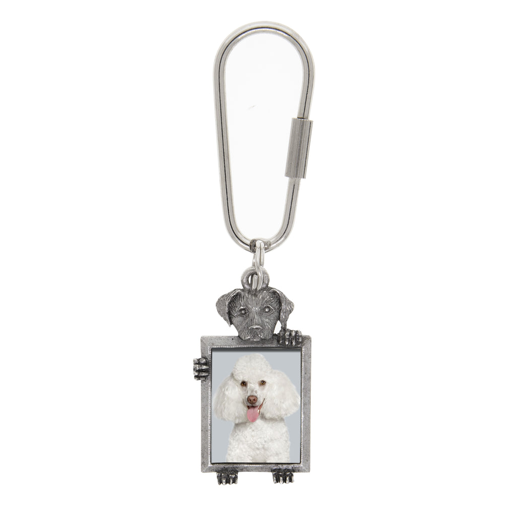 Dog Picture Keychain (Poodle)