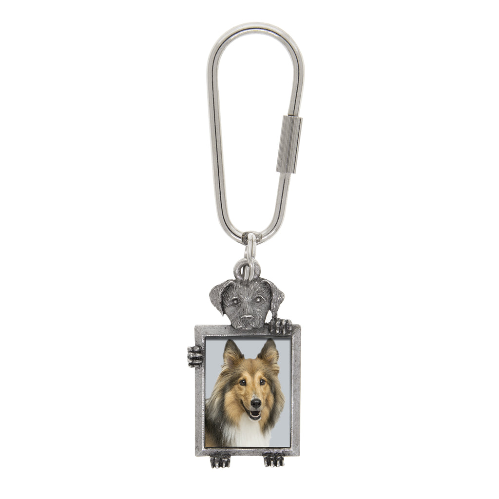 Dog Picture Keychain (Sheltie)