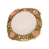 Pearly Eden Rose Enamel Faux Pearl Brooch
