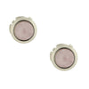 1928 Jewelry CUFF IT!¨ Cufflinks Gemstone Round Button Covers