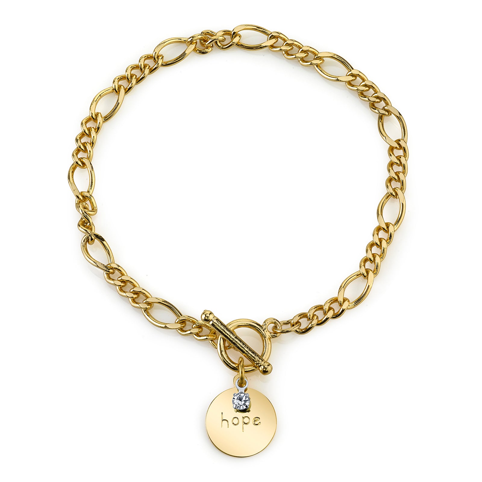 1928 Jewelry Sentiments Toggle Bracelet