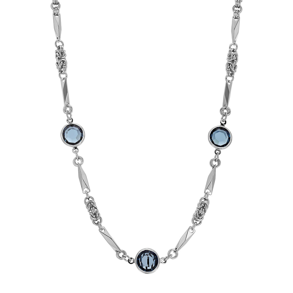  Montana Blue Chanel Fancy Necklace 16 - 19 Inch Adjustable