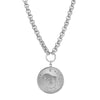 1928 Jewelry Round Zodiac Pendant Necklace 18
