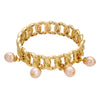 1928 Jewelry Faux Pearl Drop Bead Stretch Bracelet