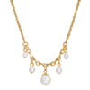 1928 Jewelry Cinque White Faux Pearl Drop Necklace 16