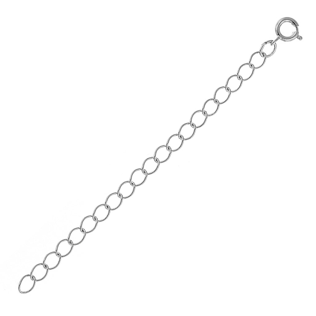 3 Inch Chain Extension Silver