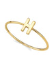 1928 Jewelry Gold Initial Ring Size 7