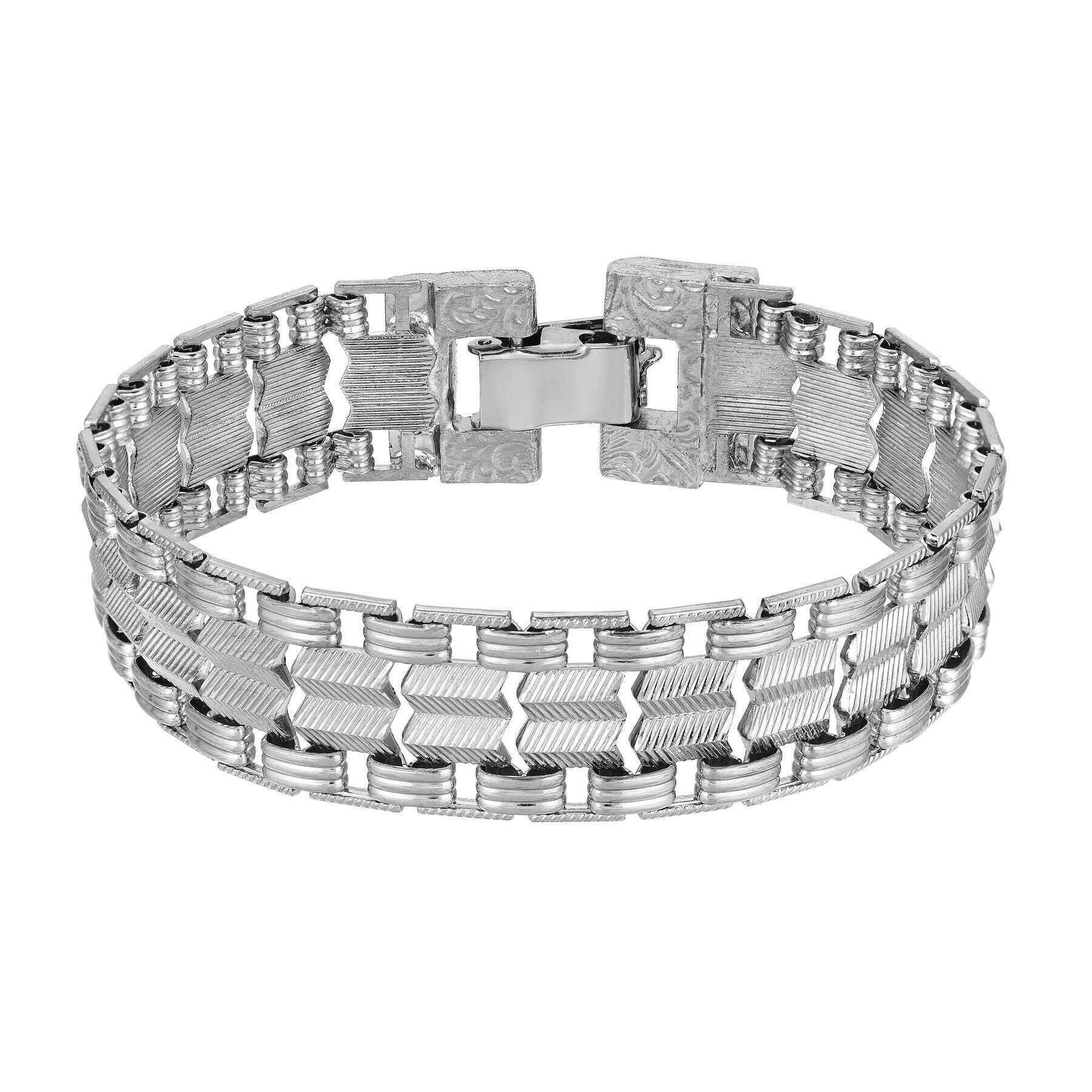 1928 Jewelry Classic Swag Chain Bracelet