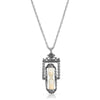1928 Jewelry Hourglass Pendant Necklace 30