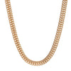1928 Jewelry Gold Double Curb Chain Necklace 17