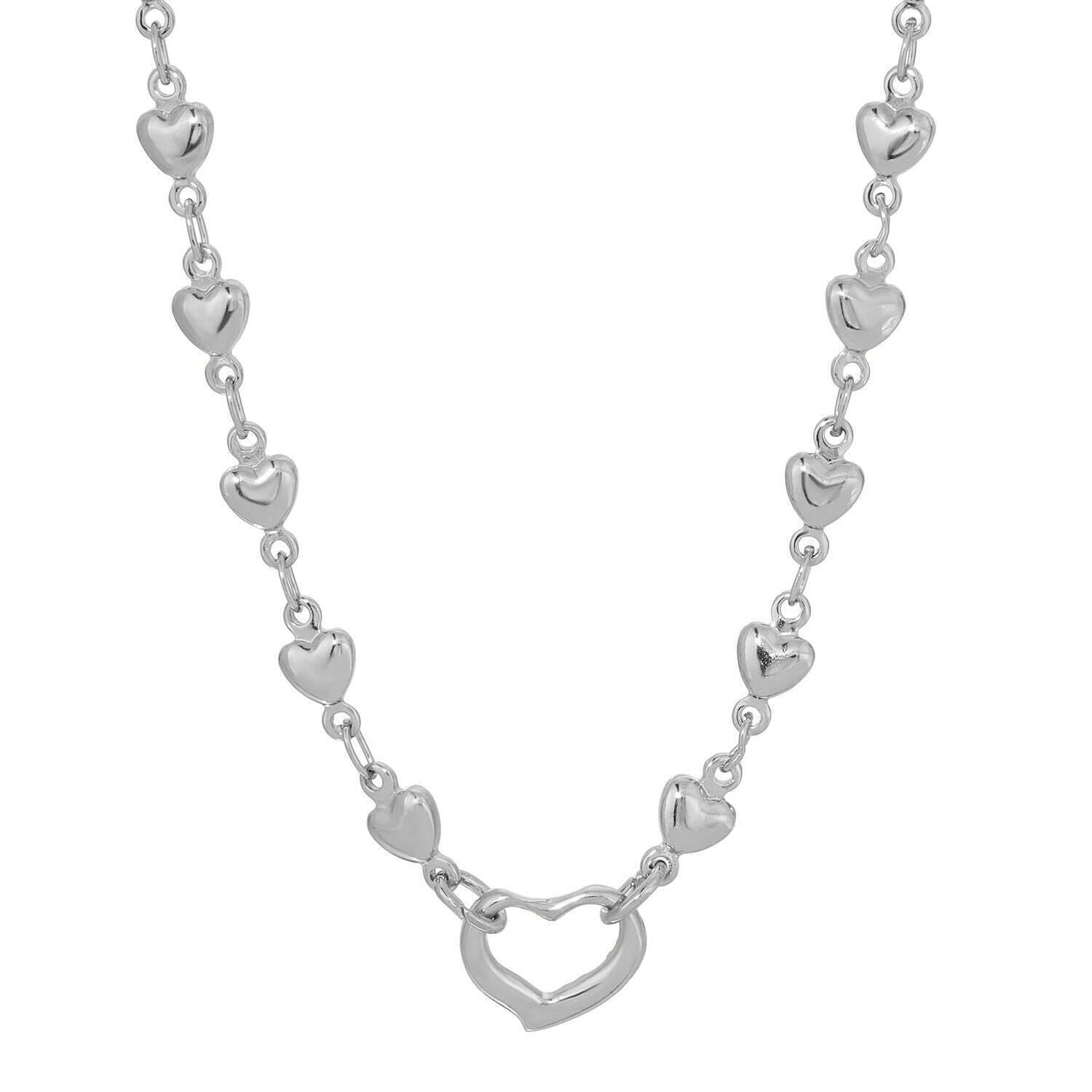 1928 Jewelry Heart Necklace 16" + 3" Extender