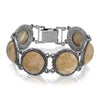 1928 Jewelry Riverstone Gemstone  Link Bracelet