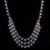 1928 Jewelry Round Vintage Austrian Crystal Draped Necklace 15