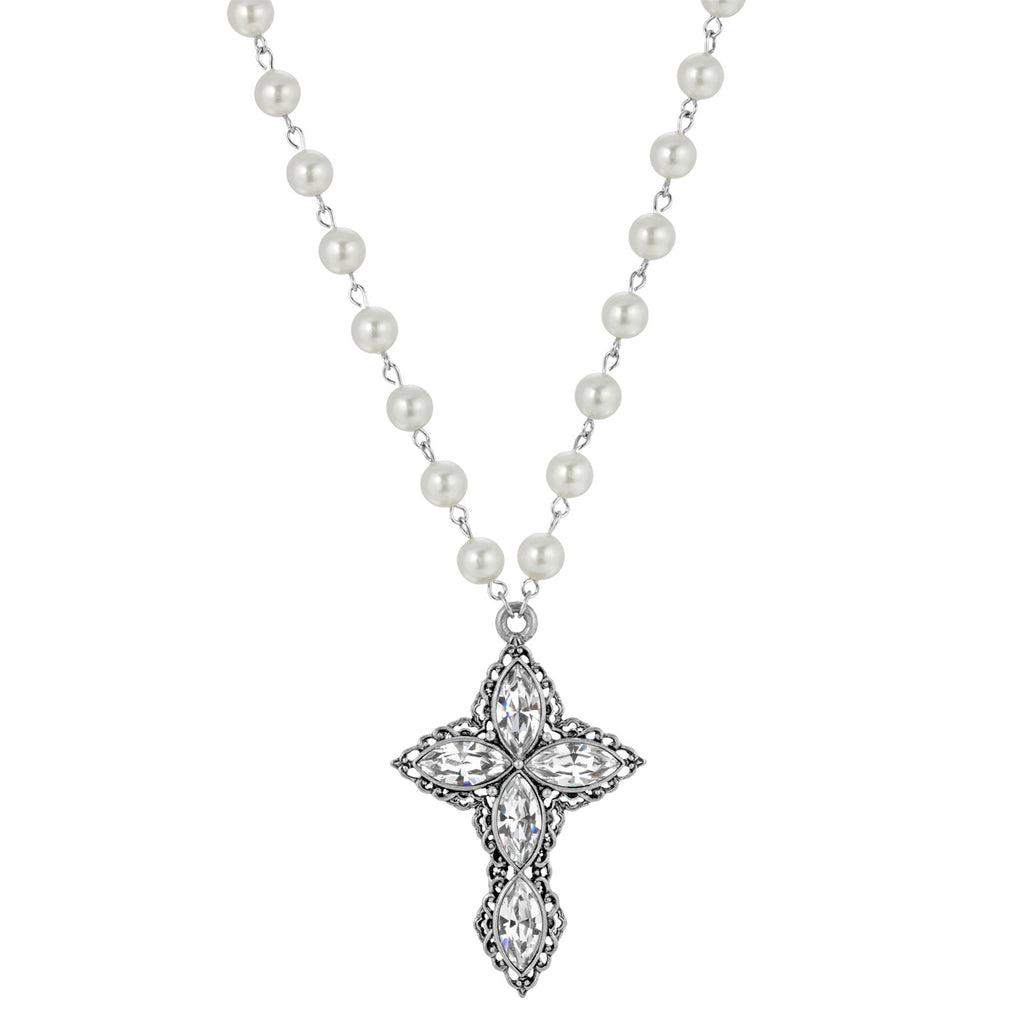 Crystal Clear Austrian Crystal Element Pendant Necklace