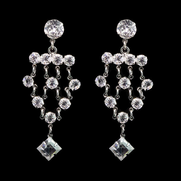Swarovski Crystal Element Chandelier Drop Earrings