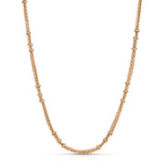 1928 Jewelry Minimalist Station Chain Necklace 18"