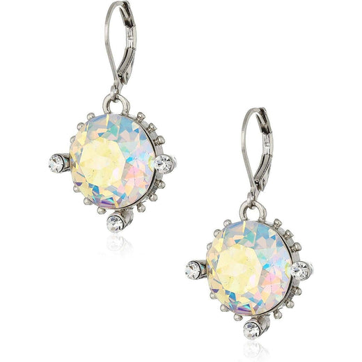 1928 Jewelry Round AB Austrian Crystal Drop Earrings