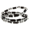 1928 Jewelry Jet Black Stretch Bracelet Trio