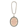 Symbols Of Faith Serenity Prayer Carabiner Key Chain