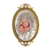 Symbols Of Faith Iconica Madonna and Child Brooch
