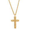 Symbols Of Faith Gold Cross Pendant Necklace 16