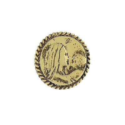 14K Gold Dipped Mary And Child Tie Tack