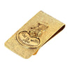 Symbols Of Faith God Is With You Gold Money Clip