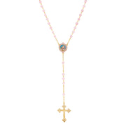 Symbols Of Faith Glass Beaded Hand Enamel Mary And Child Decal Rosary