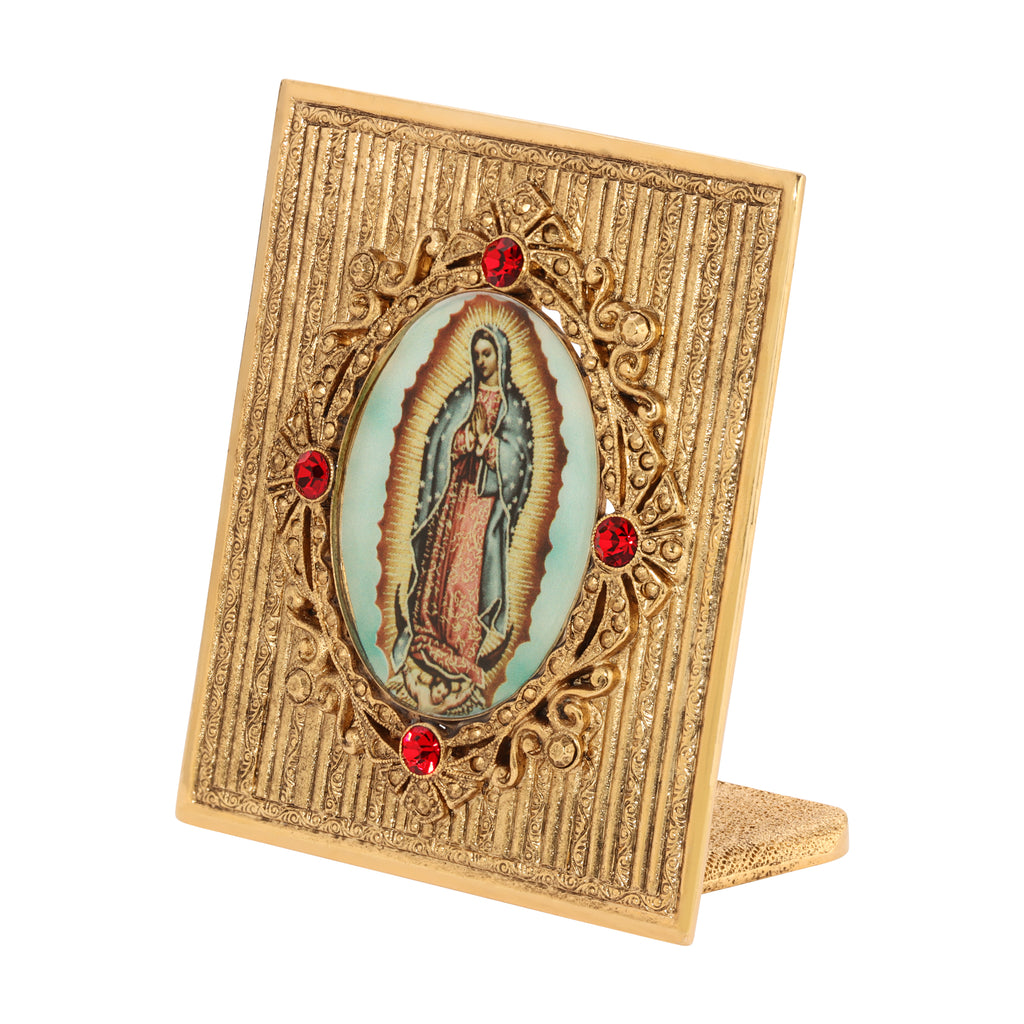 Our Lady Of Guadalupe Tabletop Decor Plaque